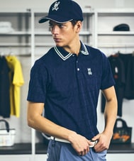 [GOLF]オリジナルジャガード BUNNYポロシャツ