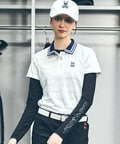 [GOLF][WOMEN]オリジナルジャガード BUNNYポロシャツ