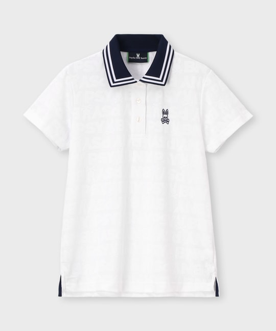 [GOLF][WOMEN]オリジナルジャガード BUNNYポロシャツ