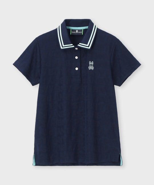 [GOLF][WOMEN]オリジナルジャガード BUNNYポロシャツ