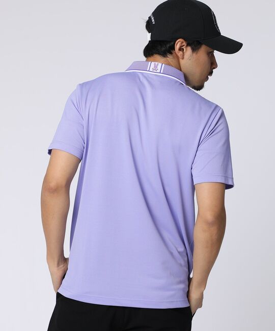 [GOLF]ライトカノコ ロゴ刺繍ポロシャツ