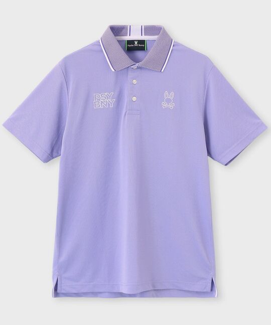 [GOLF]ライトカノコ ロゴ刺繍ポロシャツ