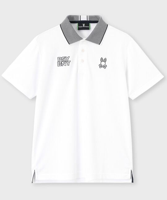 [GOLF]ライトカノコ ロゴ刺繍ポロシャツ