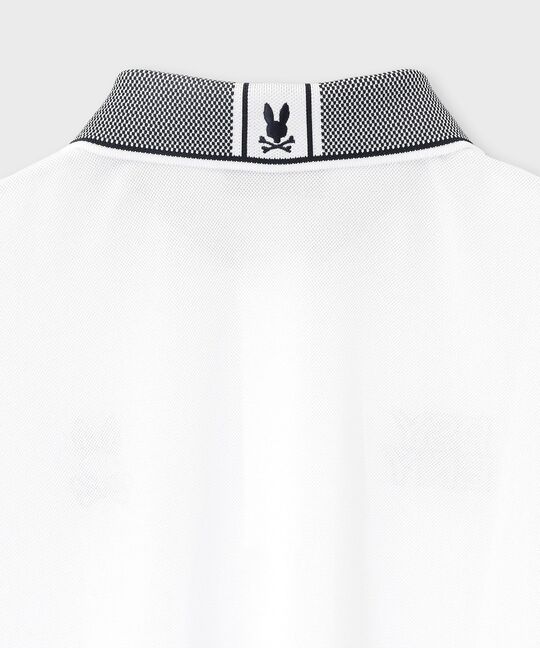 [GOLF]ライトカノコ ロゴ刺繍ポロシャツ