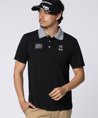 [GOLF]ライトカノコ ロゴ刺繍ポロシャツ