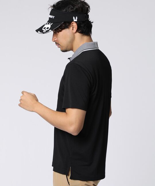 [GOLF]ライトカノコ ロゴ刺繍ポロシャツ