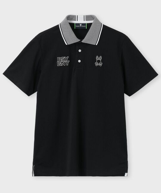 [GOLF]ライトカノコ ロゴ刺繍ポロシャツ