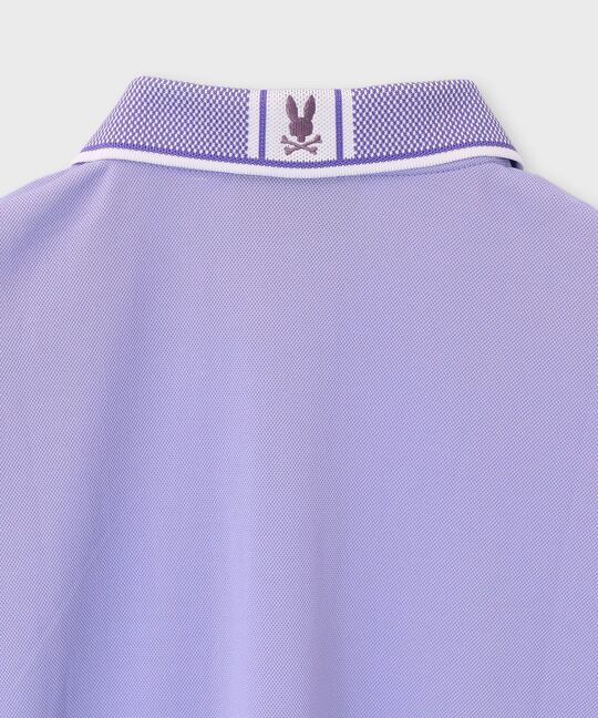 [GOLF]ライトカノコ ロゴ刺繍ポロシャツ