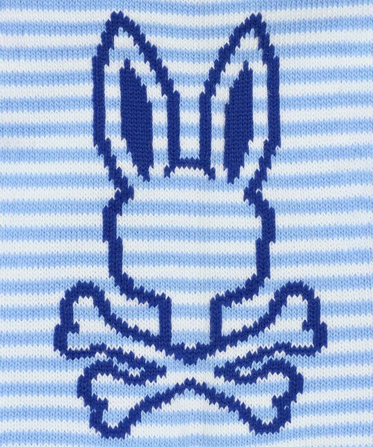 [GOLF]ボーダーシルエットバニー ボーダー柄ソックス