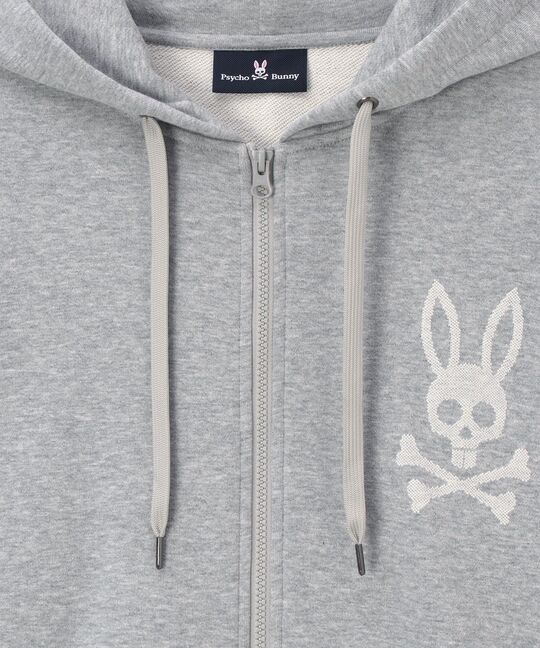 ジャカードロゴ  バギースウェットパーカ