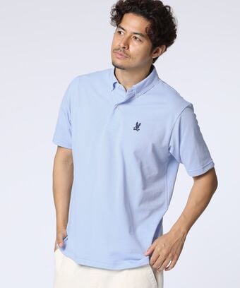 [WEB限定]鹿の子ボタンダウン 　ポロシャツ