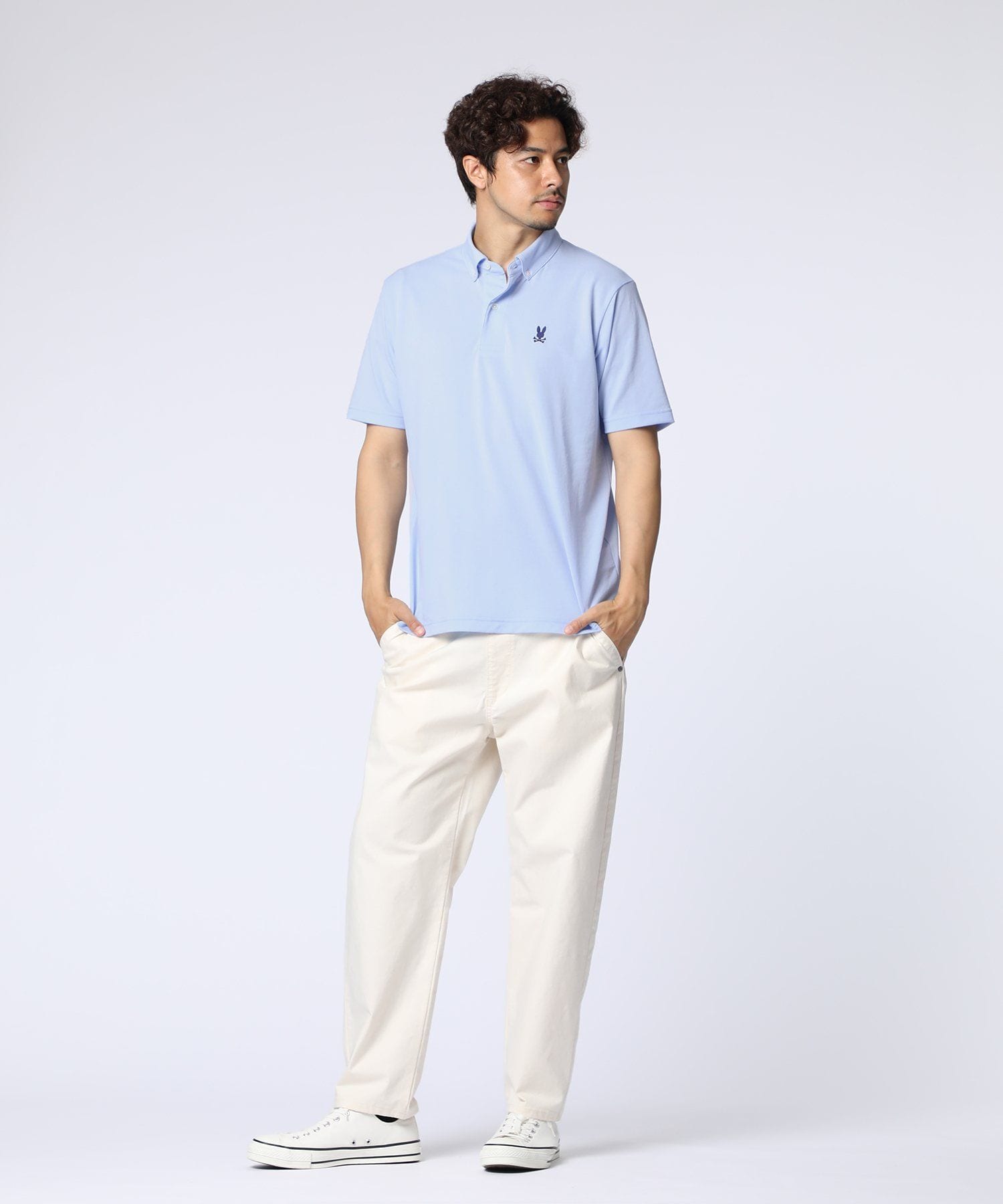 WEB限定]鹿の子ボタンダウン ポロシャツ｜Psycho Bunny｜サイコバニー