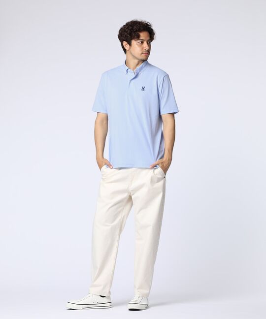 [WEB限定]鹿の子ボタンダウン ポロシャツ