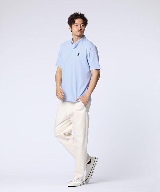 [WEB限定]鹿の子ボタンダウン ポロシャツ