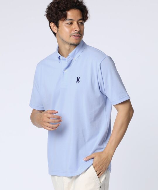 [WEB限定]鹿の子ボタンダウン ポロシャツ