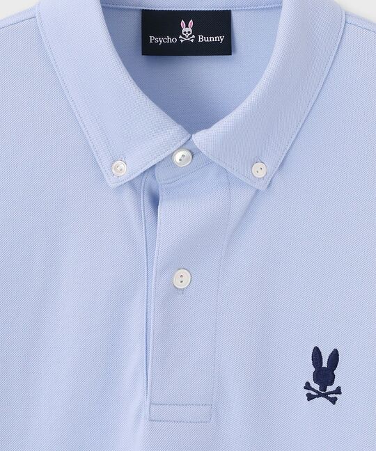 [WEB限定]鹿の子ボタンダウン ポロシャツ