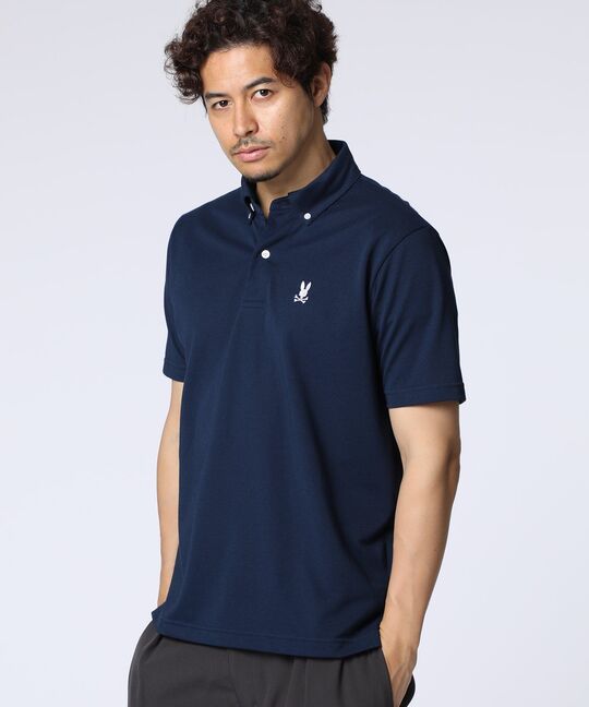 [WEB限定]鹿の子ボタンダウン ポロシャツ