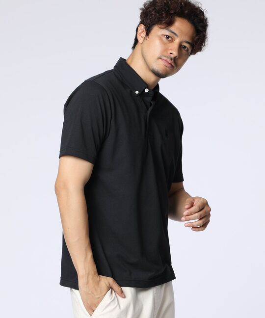 [WEB限定]鹿の子ボタンダウン ポロシャツ