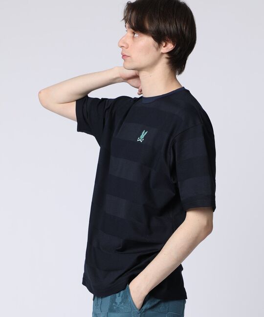 リンクスニット ボーダー Tシャツ