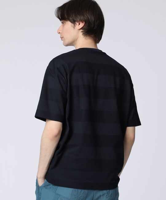 リンクスニット ボーダー Tシャツ