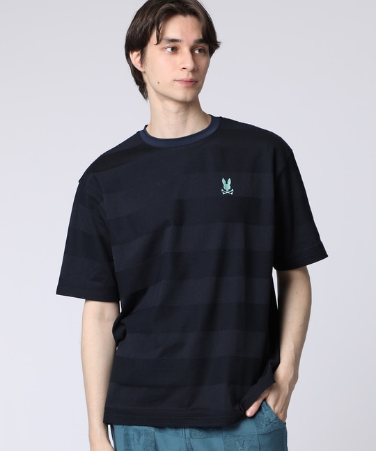 リンクスニット ボーダー Tシャツ