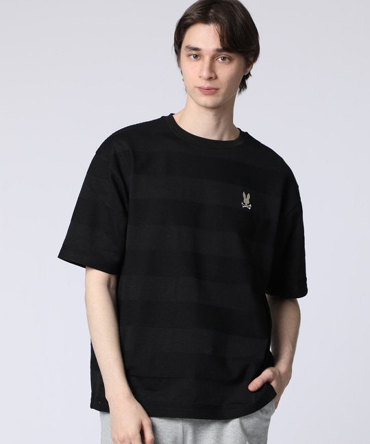 リンクスニット ボーダー Tシャツ