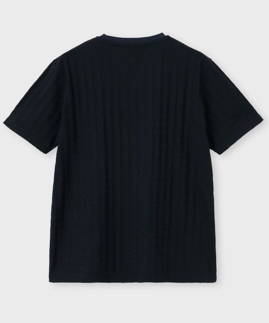 リンクスニット 千鳥格子柄Tシャツ