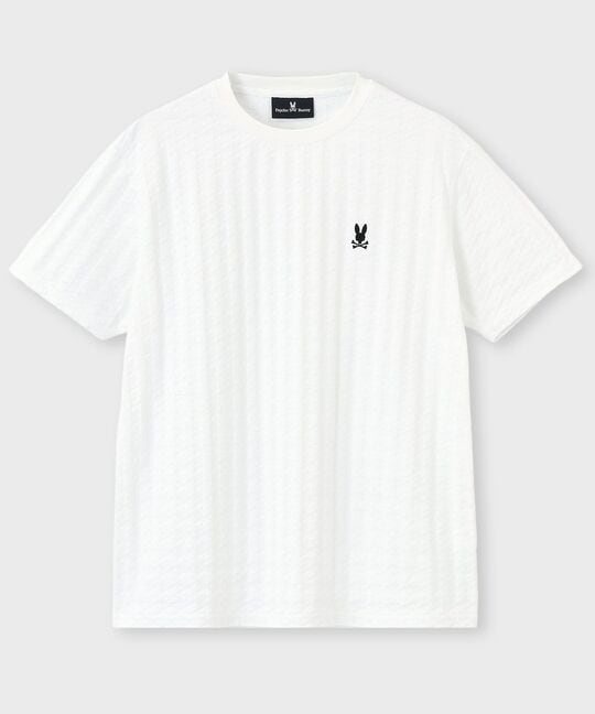 リンクスニット 千鳥格子柄Tシャツ