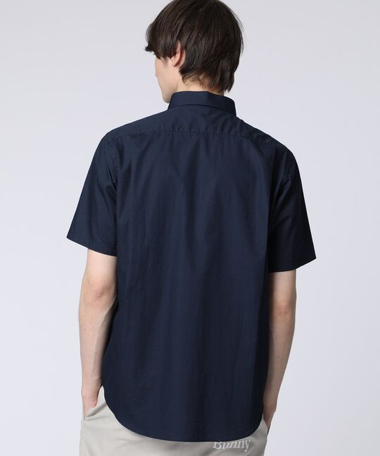 マルチカラーボタン ブロードシャツ