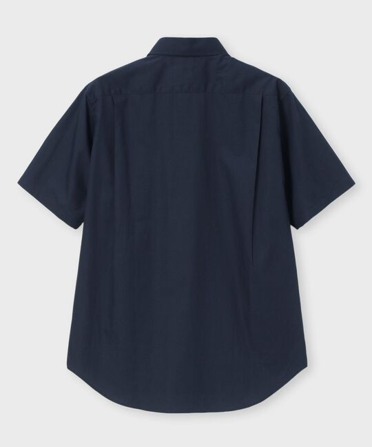 マルチカラーボタン ブロードシャツ