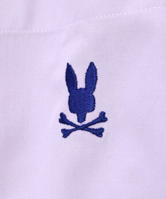 マルチカラーボタン ブロードシャツ