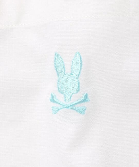 マルチカラーボタン ブロードシャツ