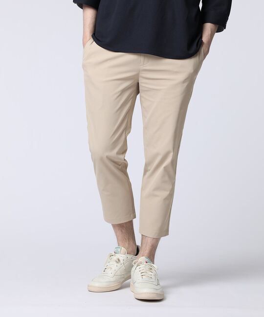 SOLOTEX® ドライツイルスリムクロップドパンツ