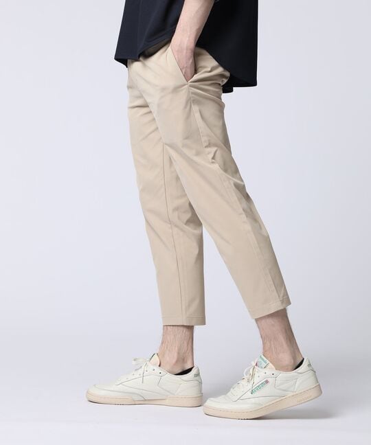 SOLOTEX® ドライツイルスリムクロップドパンツ