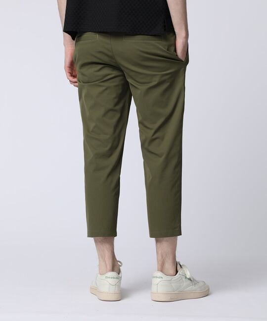 SOLOTEX® ドライツイルスリムクロップドパンツ