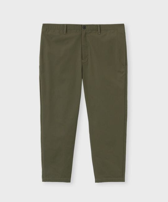 SOLOTEX® ドライツイルスリムクロップドパンツ