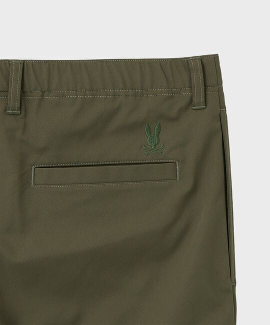 SOLOTEX® ドライツイルスリムクロップドパンツ