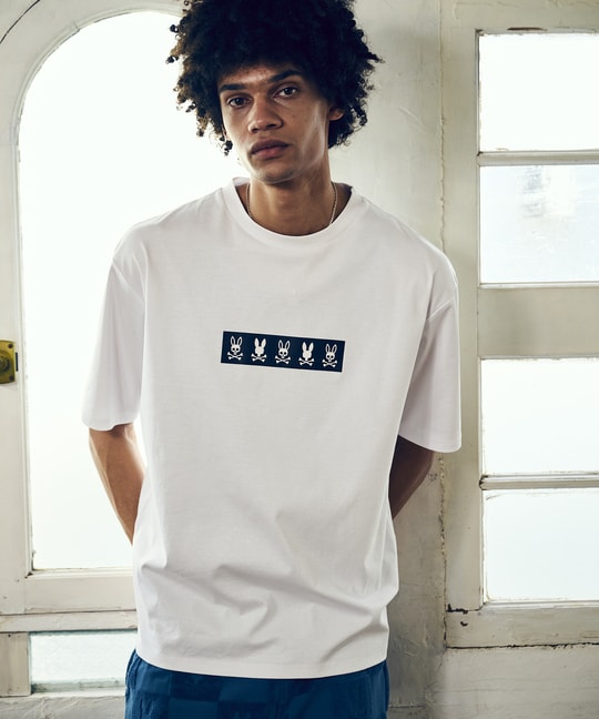 BOXロゴ シルケットスムースTシャツ