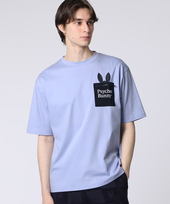 NEWポケットバニー 　シルケットスムースTシャツ