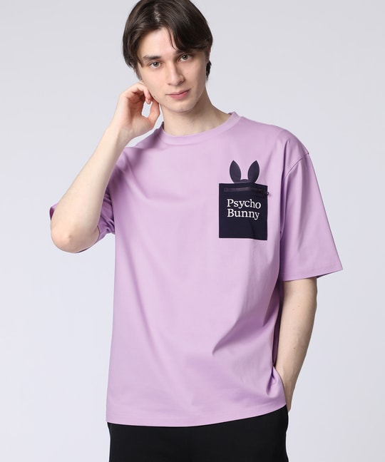 NEWポケットバニー シルケットスムースTシャツ