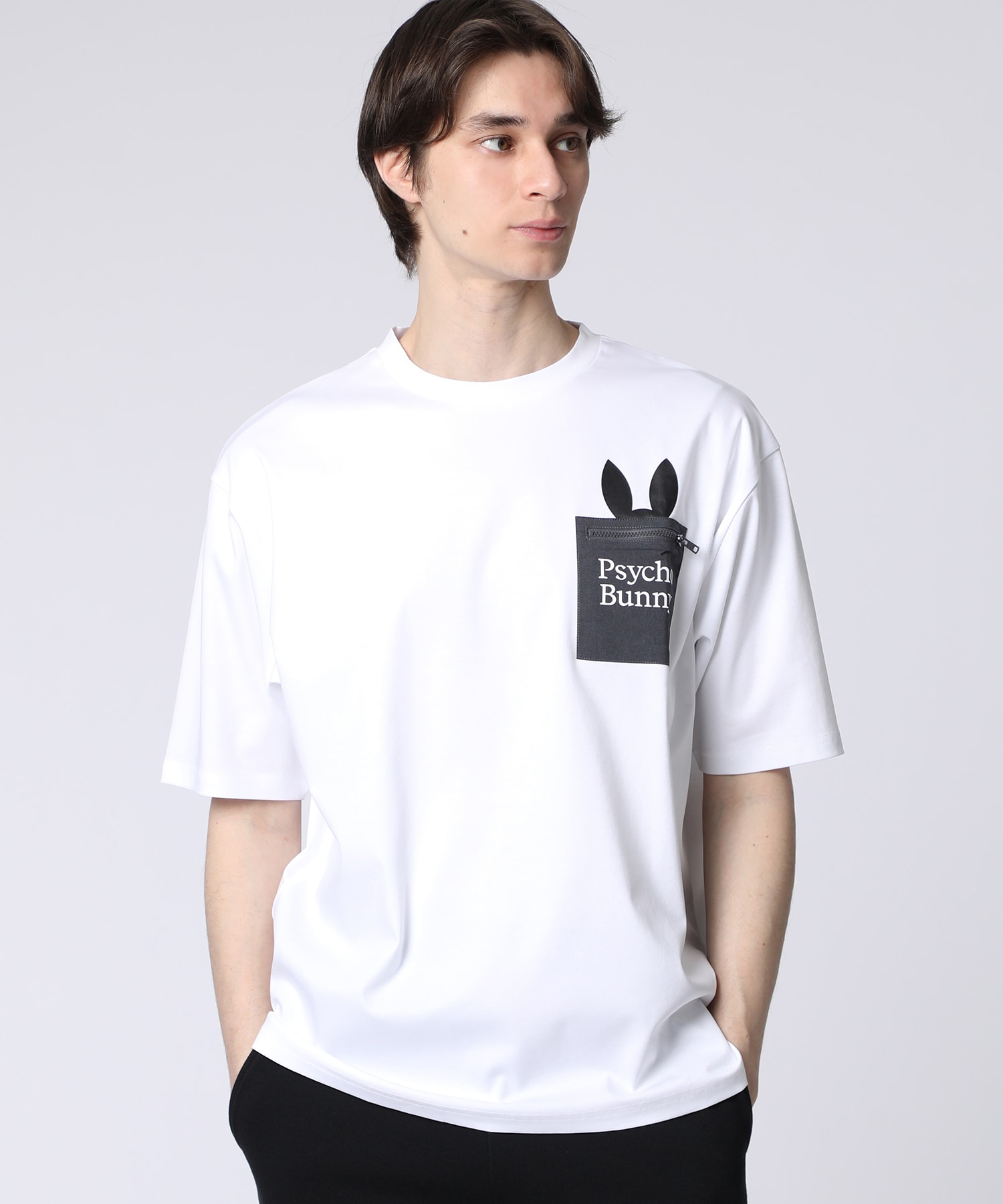 NEWポケットバニー シルケットスムースTシャツ｜Psycho Bunny｜サイコ