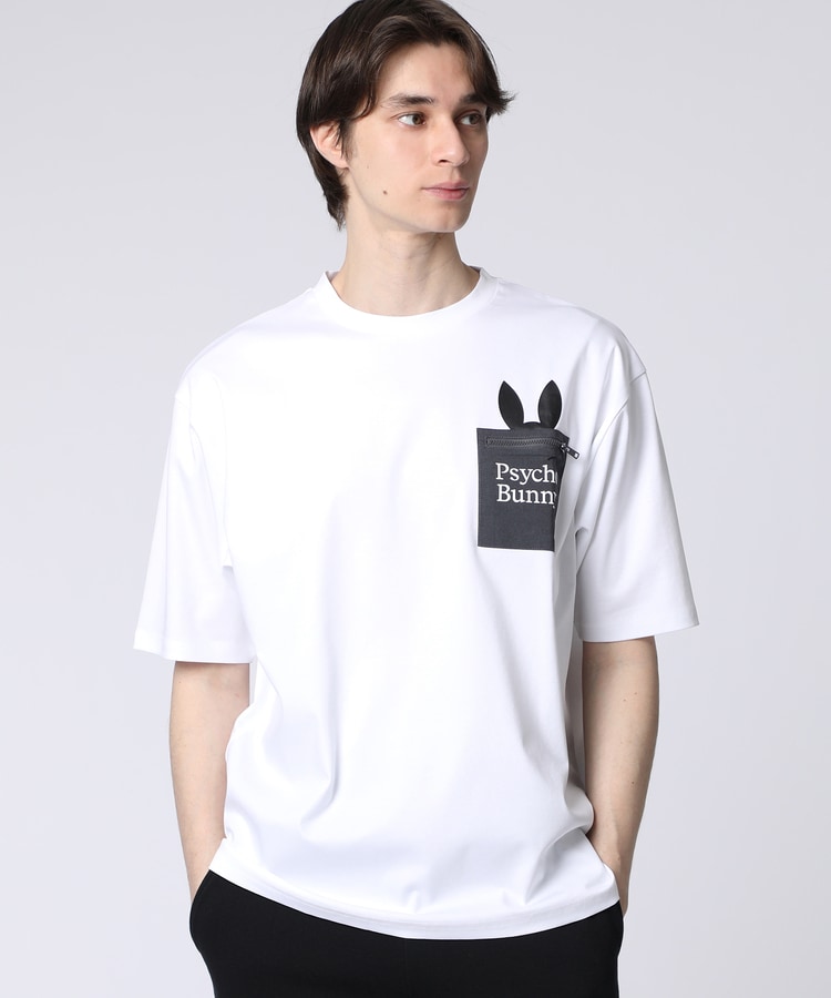 NEWポケットバニー シルケットスムースTシャツ｜Psycho Bunny｜サイコ