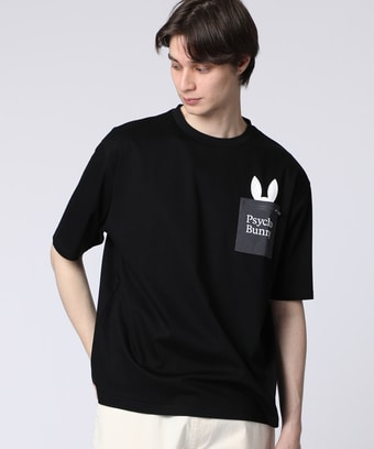 NEWポケットバニー 　シルケットスムースTシャツ