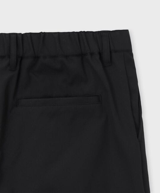 撥水ストレッチツイル チェーン刺繍ロゴパンツ