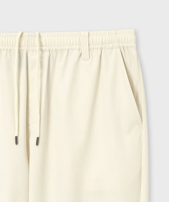 [WEB限定]3Dラバーエンブレム リラックスフィット7分丈パンツ