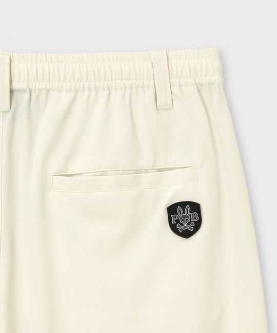 [WEB限定]3Dラバーエンブレム リラックスフィット7分丈パンツ