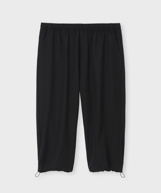 [WEB限定]3Dラバーエンブレム リラックスフィット7分丈パンツ