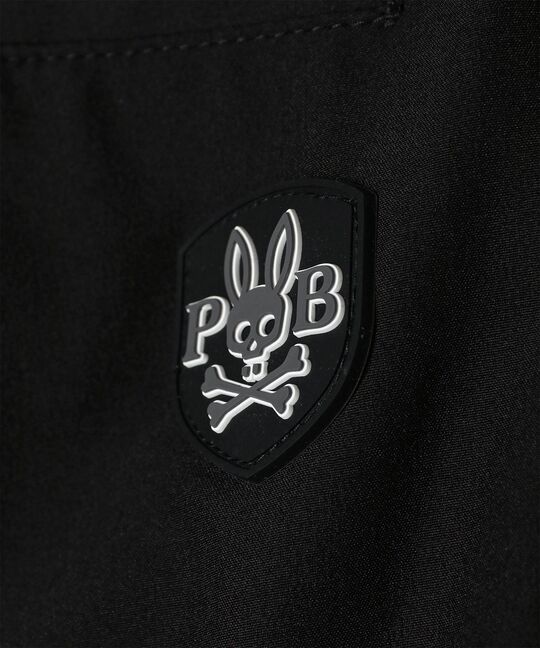 [WEB限定]3Dラバーエンブレム リラックスフィット7分丈パンツ