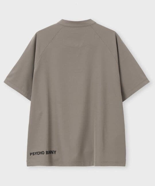 [WEB限定]リラックスフィット ロゴモックネックTシャツ