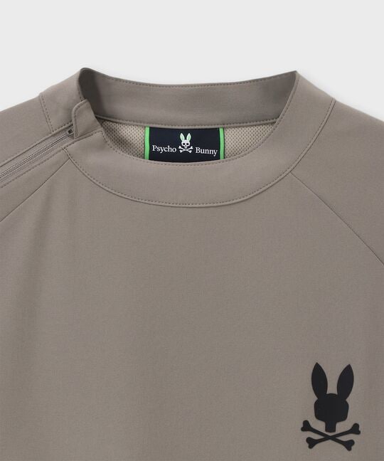 [WEB限定]リラックスフィット ロゴモックネックTシャツ